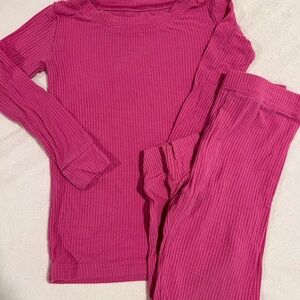 Little sleepies Pink Kids Pajamas Set
